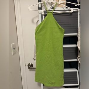 Zara green mini dress size S